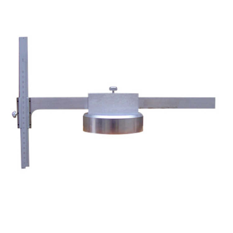 橫(heng)跨梁觸(chu)闆與心(xin)盤上平(píng)面高度(dù)差測量(liàng)尺