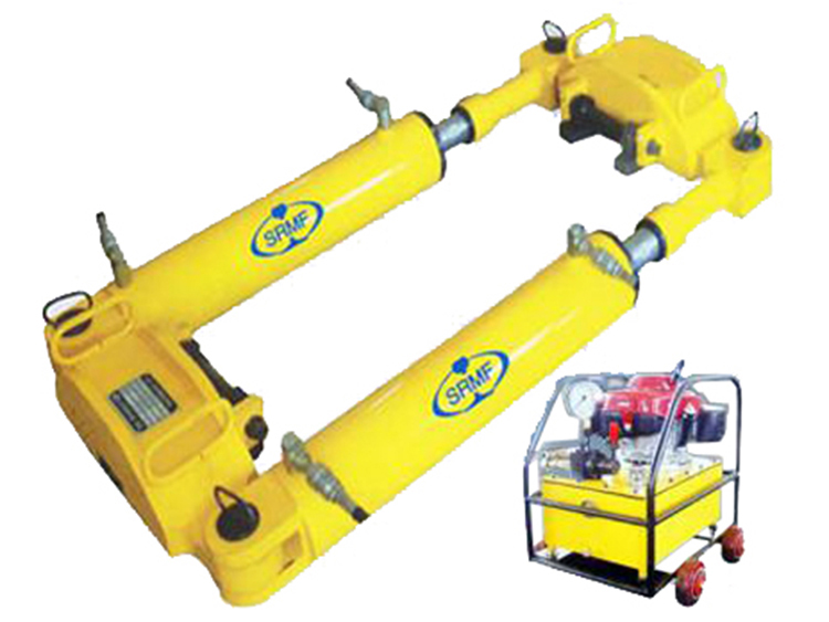 YLS-1000液(ye)壓鋼軌拉(lā)伸機